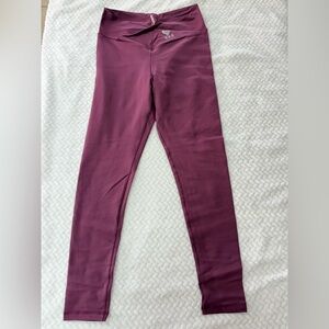 Purple High-Waisted Leggings